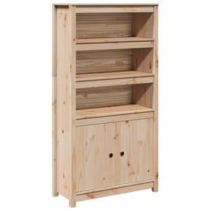 vidaXL Buffet haut 80x35x154 cm Bois massif de pin