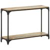 vidaXL Table console 110x30x75 cm Bois solide de récupération