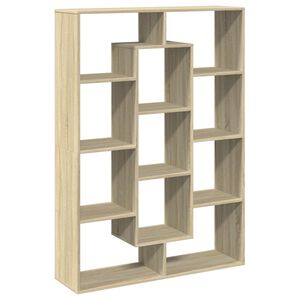 vidaXL Biblioth&egrave;que ch&ecirc;ne sonoma 102x29x143 cm bois d'ing&eacute;nierie