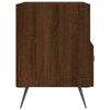vidaXL Tables de chevet 2 pcs ch&ecirc;ne marron 40x35x47,5 cm