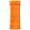 vidaXL Matelas de camping autogonflant avec oreiller 1 personne orange
