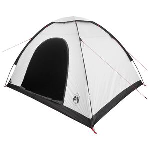 vidaXL Tente de camping avec toit Blanc Occultant 275 x 215 x 125 cm