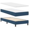 vidaXL Lit boxspring avec matelas avec matelas Bleu 80 x 200 cm