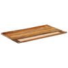 vidaXL Dessus de table rectangulaire 60x100 cm 25-27 mm Bois récupéré