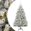 vidaXL Sapin de No&euml;l artificiel 180 cm 300 LED Blanc chaud