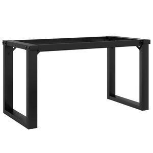 vidaXL Pieds de table basse cadre en O 90x30x43 cm acier