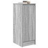 vidaXL Buffet sonoma gris 29,5x34x76 cm bois d'ing&eacute;nierie