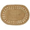 vidaXL Tapis de surface Naturel 122 x 183 cm Jute