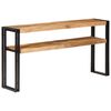 vidaXL Table console 150x30x75 cm Bois de manguier brut