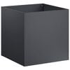 vidaXL Cache-pot de jardin Anthracite 20 x 20 x 20 cm