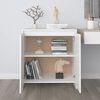 vidaXL Buffet Blanc 70x41x75 cm Bois d'ingénierie