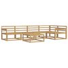vidaXL Ensemble de canap&eacute;s d'ext&eacute;rieur 6 pcs Blanc 79 x 79 x 37 cm