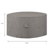 Madison Housse de meubles d'extérieur Rond 200 cm Gris