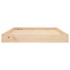 vidaXL Lit pour chien 101,5x74x9 cm Bois de pin solide