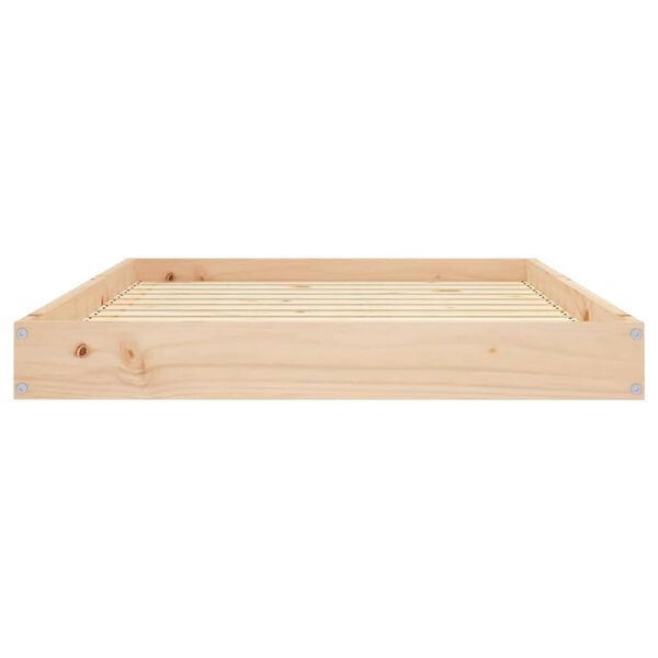 vidaXL Lit pour chien 101,5x74x9 cm Bois de pin solide