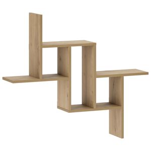 vidaXL &Eacute;tag&egrave;re Murale Ch&ecirc;ne artisanal 87 x 17 x 75 cm
