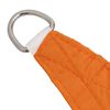 vidaXL Voile de parasol tissu oxford triangulaire 3x3x4,24 m orange