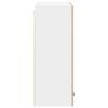 vidaXL Armoire suspendue avec stockage Ch&ecirc;ne Sonoma 80 x 31 x 80 cm
