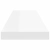 vidaXL Étagères murales flottantes 2 pcs blanc 90x23,5x3,8 cm MDF
