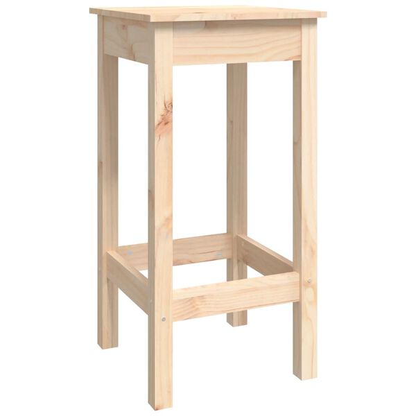 vidaXL Ensemble de bar 7 pcs Bois de pin massif