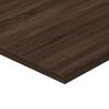 vidaXL Étagères murales 4 pcs chêne marron 60x40x1,5cm bois ingénierie