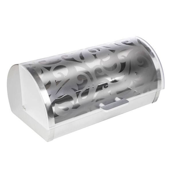 HI Huche &agrave; pain avec couvercle &agrave; motif de fleurs