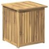 vidaXL Bo&icirc;te de Rangement de Jardin Bois d'Acacia Massif