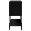 vidaXL Table console noir 100x35x74,5 cm bois d'ing&eacute;nierie