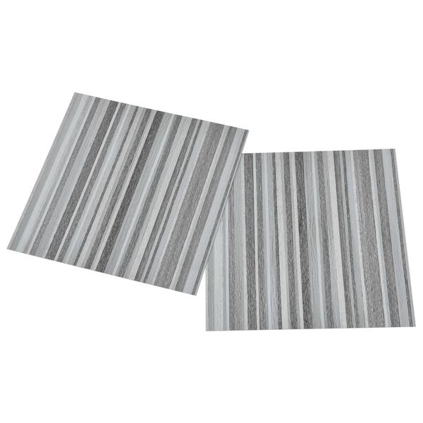 vidaXL Dalles de plancher autoadhésives 20 pcs PVC 1,86 m² gris clair