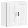 vidaXL Armoire murale de cuisine Porto blanc bois d'ing&eacute;nierie