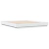 vidaXL Cadre de lit sans matelas blanc 180x200 cm