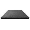 vidaXL Carreaux de protection antichoc 12pcs Caoutchouc 50x50x3cm Noir