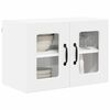 vidaXL Armoire de cuisine avec &eacute;tag&egrave;re 2 pcs Blanc 60 x 31 x 40 cm
