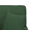vidaXL Chaise lounge avec jupe Vert Jungle 91 x 157 x 91 cm