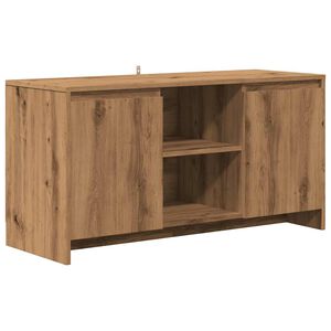 vidaXL Meuble TV ch&ecirc;ne artisanal 102x37,5x52,5 cm bois d'ing&eacute;nierie