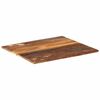 vidaXL Dessus de table carré 60x60 cm 15-16 mm Bois de récupération