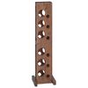 vidaXL &Eacute;tag&egrave;re Bois de Mahogany Massif Marron