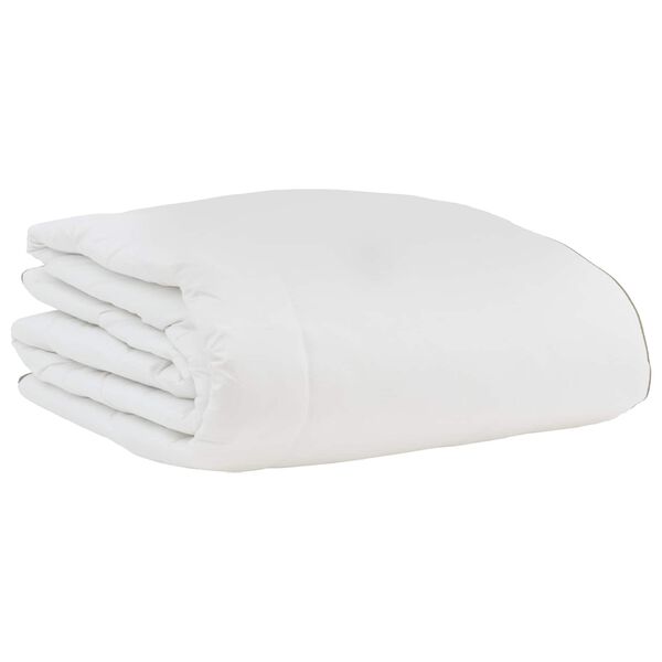 vidaXL Duvet d'hiver avec oreiller 3 pcs Blanc Plume de canard