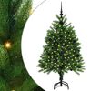 vidaXL Sapin de Noël avec 150 LED avec support Vert 120 cm PE