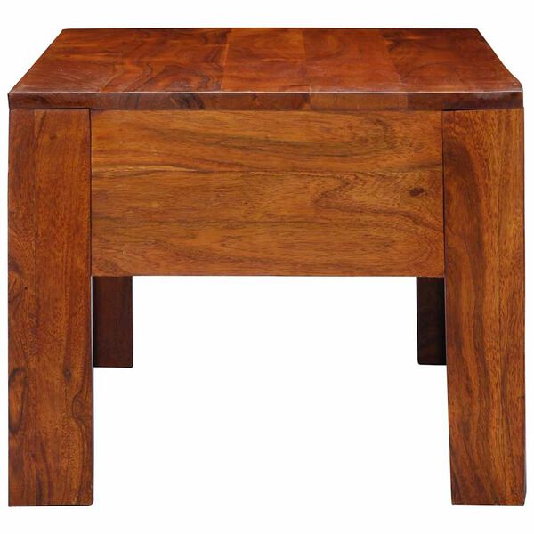 vidaXL Table basse 90x50x40 cm bois d'acacia massif