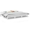 VidaXL Cadre de lit familial sans matelas blanc 270x200 cm