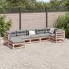 vidaXL Salon de jardin 7 pcs bois massif sapin de douglas