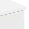 vidaXL Cabinet de salle de bain Blanc brillant 30 x 35 x 80 cm