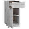 vidaXL Armoire de bureau Sonoma gris 33,5x50x75 cm Bois d'ing&eacute;nierie