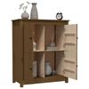 vidaXL Buffet Marron miel 83x41,5x100 cm Bois massif de pin