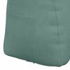 vidaXL Coussin de Dos Vert Mer 80 x 24 x 50 cm Velours