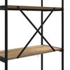 vidaXL &Eacute;tag&egrave;re Ch&ecirc;ne artisanal 60 x 30 x 146 cm Bois d'ing&eacute;nierie