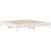 vidaXL Cadre de lit sans matelas blanc 180x200 cm bois massif de pin
