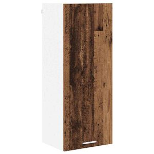 vidaXL Armoire suspendue avec stockage Bois ancien 40 x 31 x 100 cm