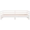 vidaXL Lit de jour et lit gigogne sans matelas 90x190 cm bois massif